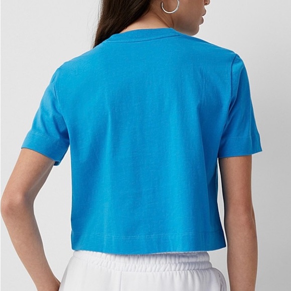 Simons Blue T-shirt Size Small Organic cotton - Picture 4 of 5